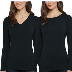 Ellen Tracy Ladies Reversible Long Sleeve Shirt